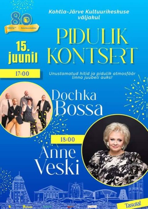 Kohtla-Järve 80. sünnipäevale pühendatud kontsert