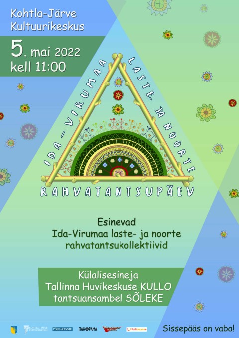 Детский и молодёжный день народного танца Ида-Вирумаа