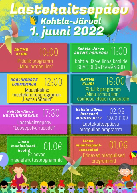 День защиты детей в Кохтла-Ярве