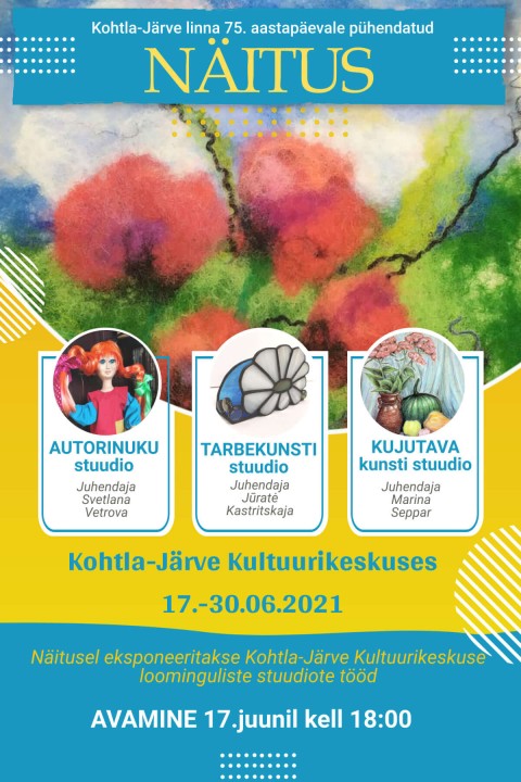 Näitus pühendatud Kohtla-Järve linna 75. aastapäevale