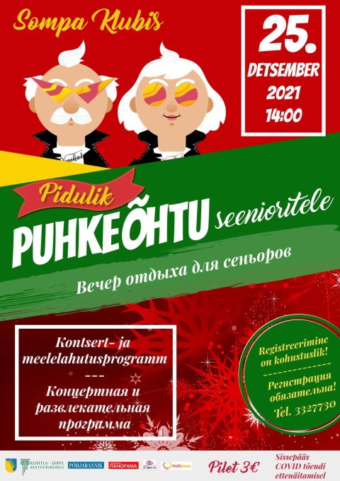 Puhkeõhtu seenioritele
