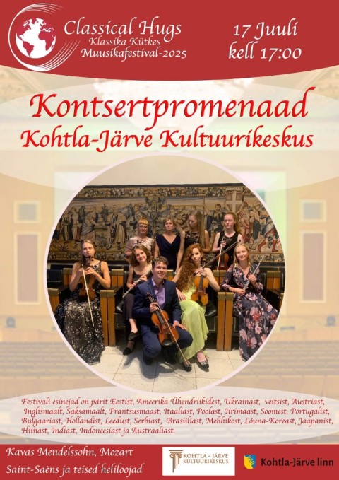 XI Muusikafestivali "Klassika kütkes" kontsert-promenaad