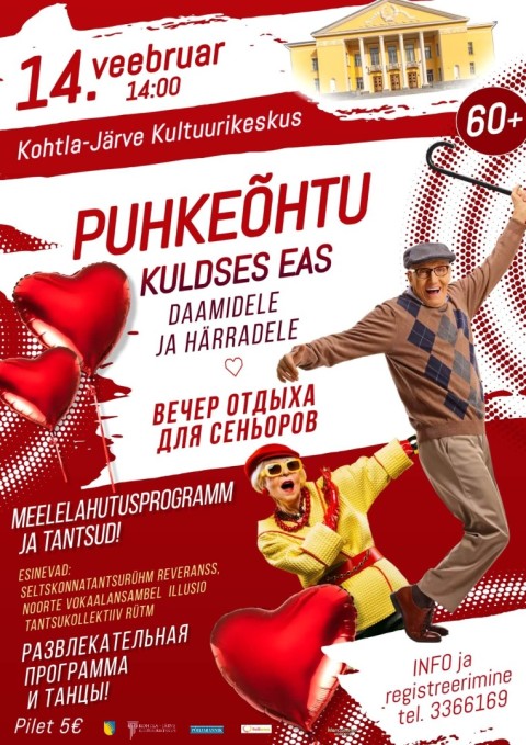 Puhkeõhtu kuldses eas daamidele ja härradele