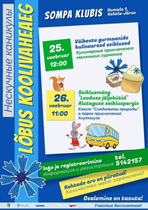 Lõbus koolivaheaeg Sompa Klubis