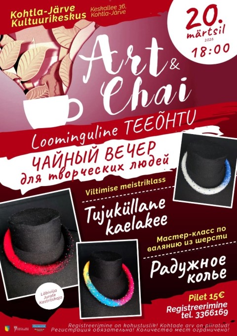 Loominguline teeõhtu ART & CHAI