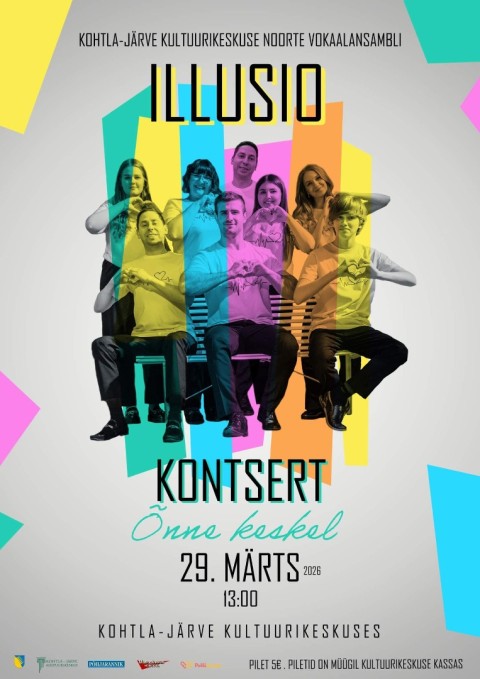 Noorte vokaalansambli ILLUSIO kontsert "Õnne keskel"
