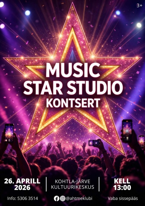 MUSIC STAR STUDIO - SUUR KONTSERT!