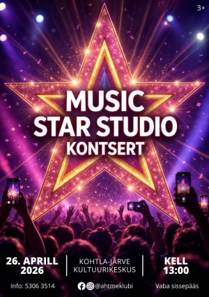 MUSIC STAR STUDIO - SUUR KONTSERT!