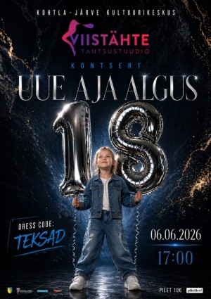 Tantsustuudio Viis Tähte kontsert „Uue aja algus“