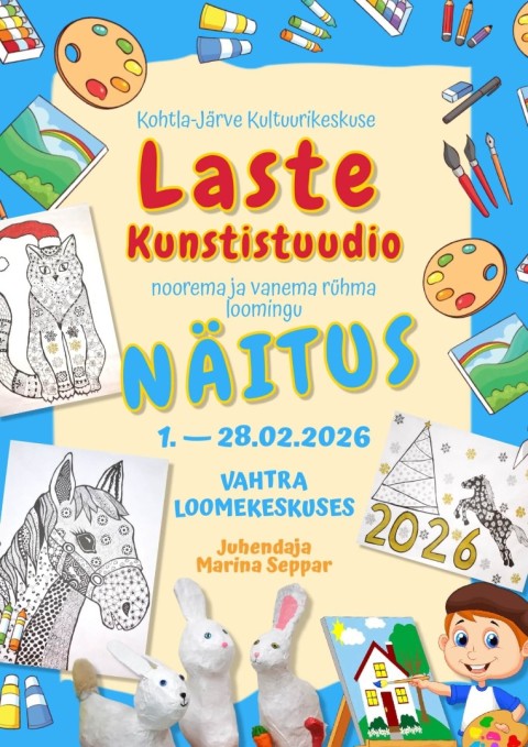 Laste kunstistuudio näitus